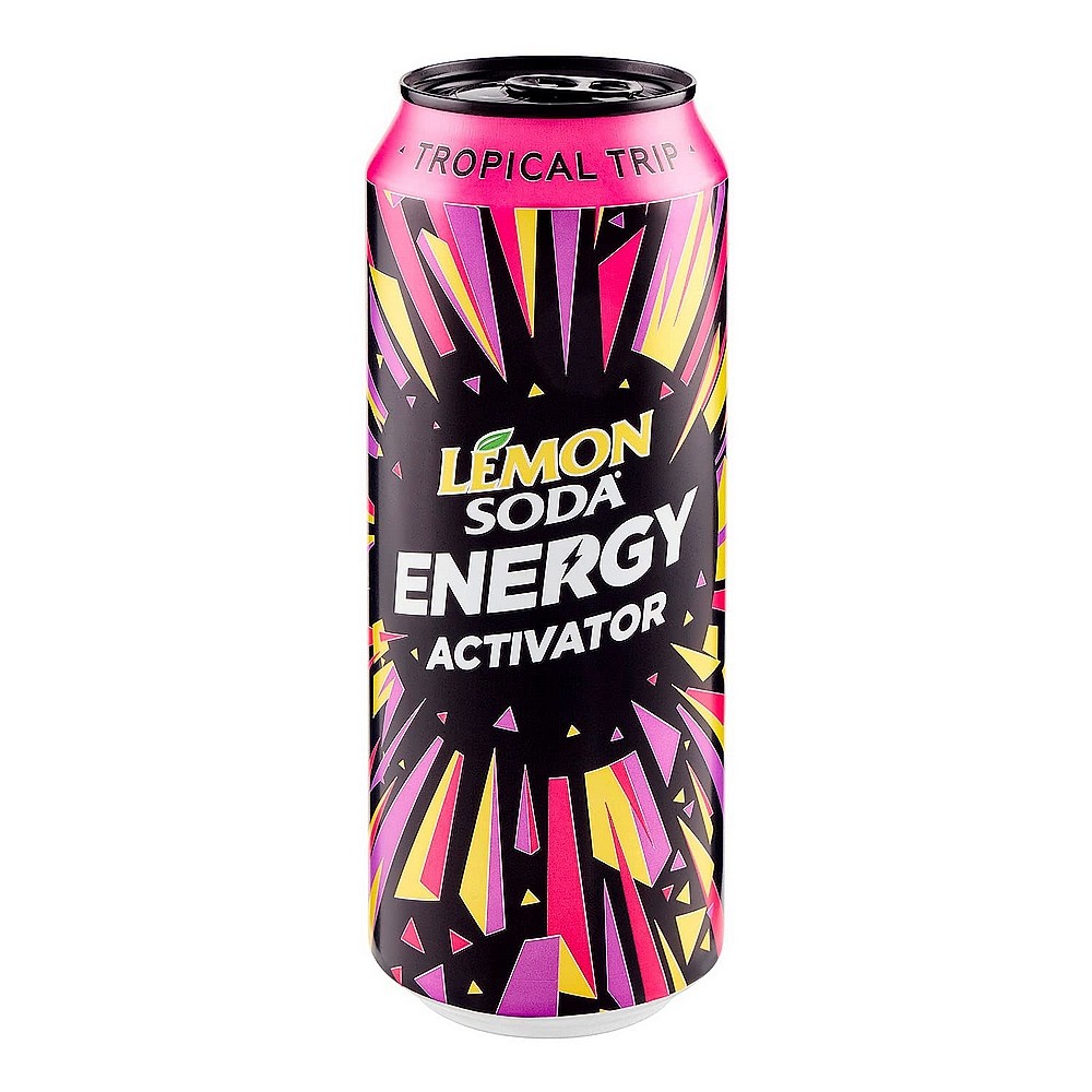 Lemonsoda Energy Tropical 50cl X12 pz