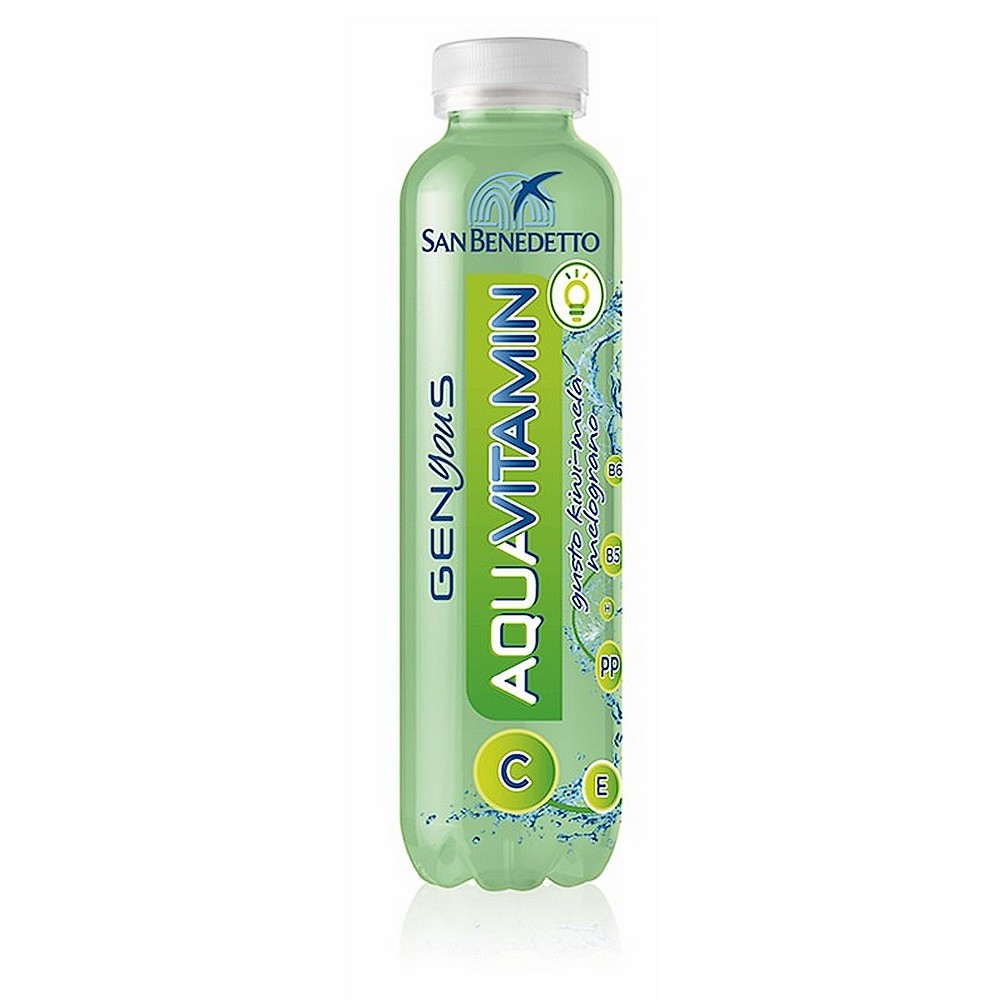 Acqua San Benedetto Aquavitamin Kiwi, Mela, Melograno 40 cl X 12 pz