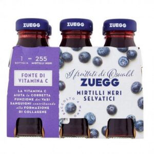 Zuegg Succo Mirtillo 125ml x24pz (4 conf. 125ml x 6)