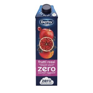 Derby Blue Zero Succo Frutti Rossi Brick 1L X6 pz
