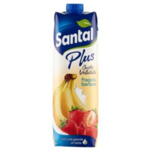 Santal Plus Prisma Fragola Banana 1L X12 pz