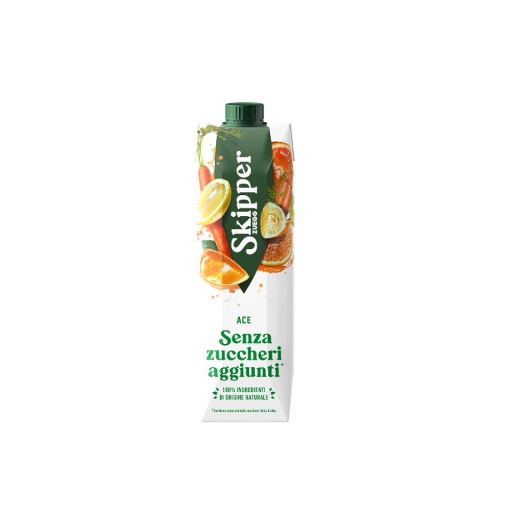 Skipper Succo Senza Zuccheri aggiunti Ace 1L X12 pz