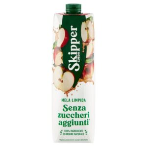 Skipper Succo Senza Zuccheri aggiunti Mela 1L X12 pz