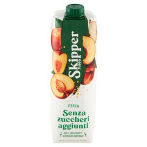 Skipper Succo Senza Zuccheri aggiunti Pesca 1L X12 pz