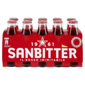 San Pellegrino Sanbitter Rosso 10cl X10 pz (4 confezioni)