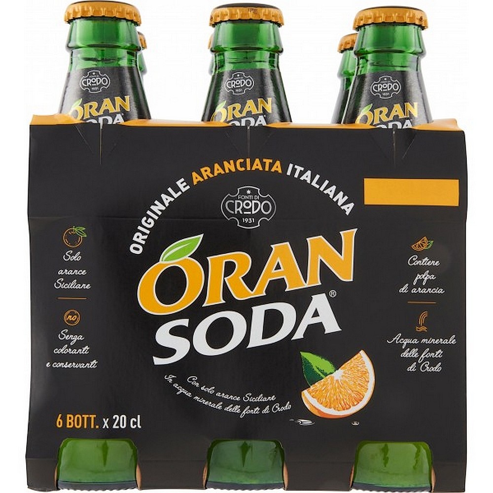 Oransoda 20cl X6 pz (4 confezioni)