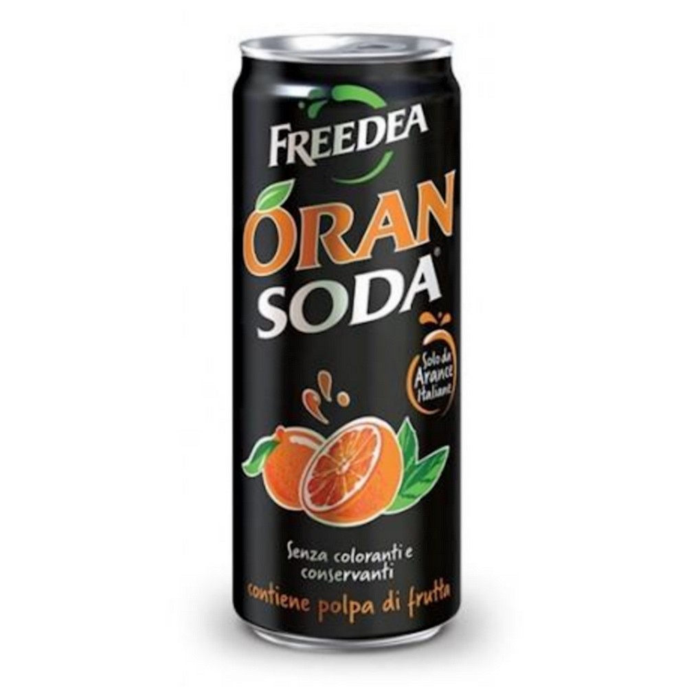 Oransoda Lattina 33cl X24 pz