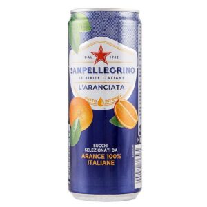 San Pellegrino Aranciata Lattina 33cl X24 pz