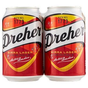 Birra Dreher Lattina 33cl X2 pz (12 confezioni)