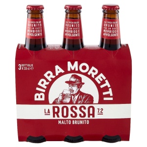 Birra Moretti La Rossa Bottiglia 33cl X3 pz (8 confezioni)