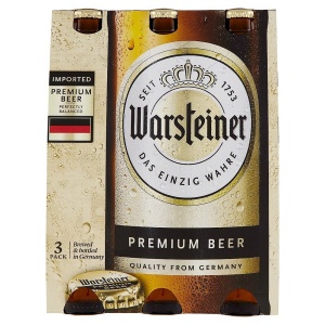 Birra Warsteiner Bottiglia 33 cl x 3 (6 confezioni)