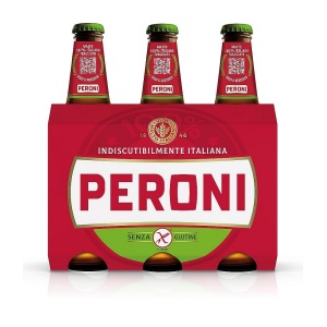 Birra Senza Glutine Peroni Bottiglia 33cl X 3 pz (8 confezioni)