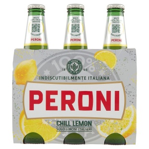 Birra Peroni Chill Lemon Bottiglia 33 cl X 3 pz (8 confezioni)