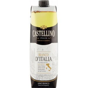 Vino Castellino Brick Bianco 1L X 10 pz