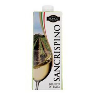 Vino San Crispino Brik Bianco 1L X 10 pz