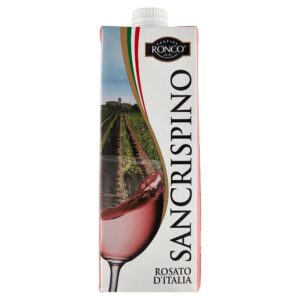 Vino San Crispino Brik Rosato 1L X 10 pz