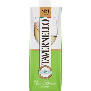 Vino Tavernello Brik Bianco 1L X 15 pz