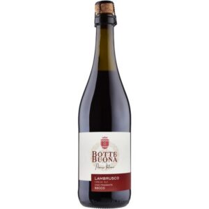 Vino Botte Buona Lambrusco 75 cl X 6 pz