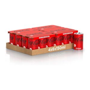 Coca Cola Zero Mini Lattina 15 cl X 6 (4 confezioni)