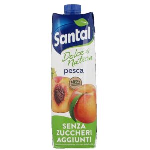 Santal Dolce Natura Pesca Senza Zuccheri 1 L X12 pz