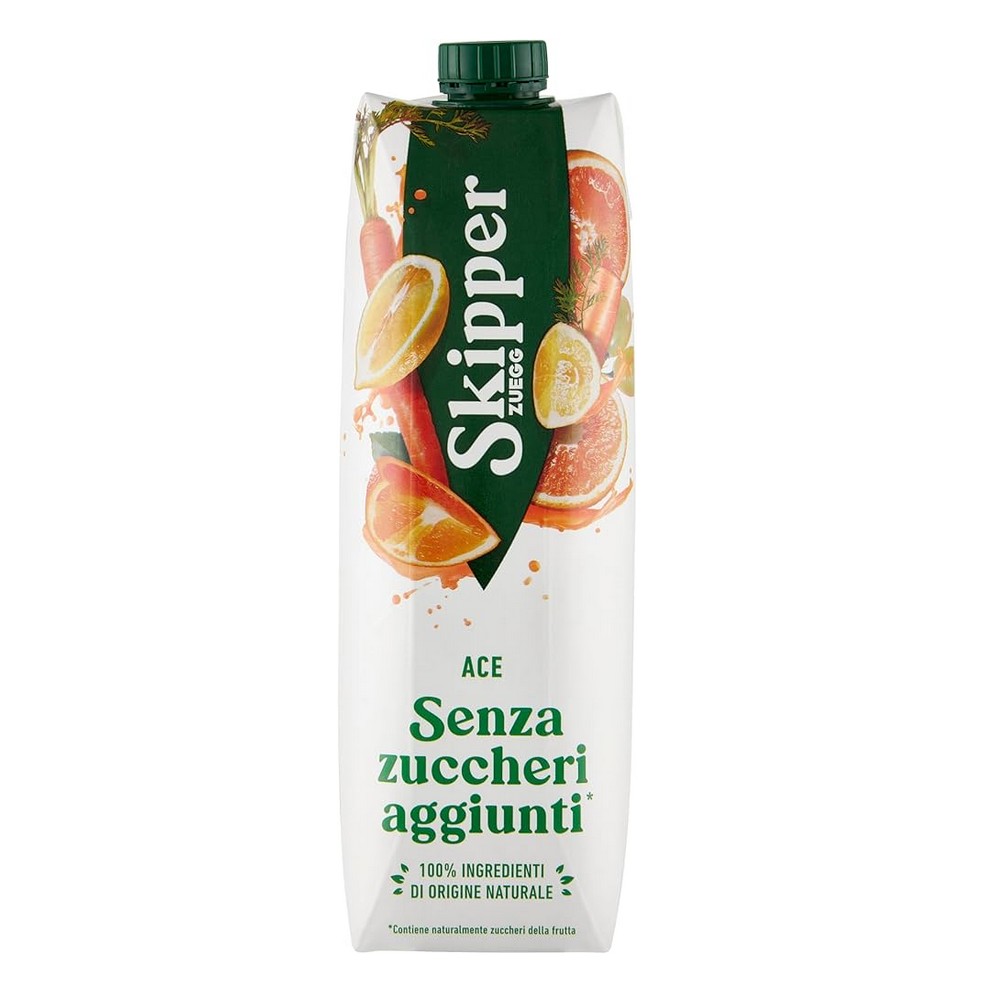 Skipper Succo Senza Zuccheri aggiunti Ace 1L X12 pz